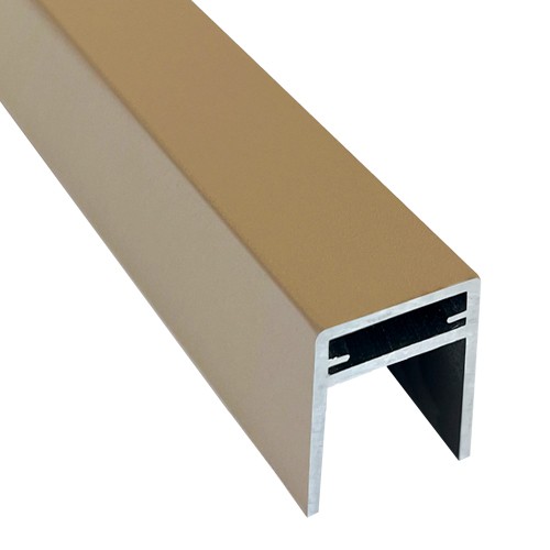 П-профиль Алюминиевый EasyDecking 35x25 Дуб купить в Азове