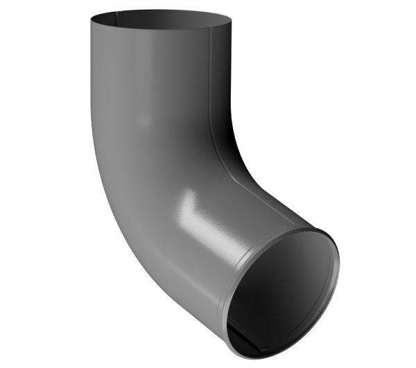 Отвод трубы D90 Döcke STAL PREMIUM Графит, (RAL 7024) купить в Азове