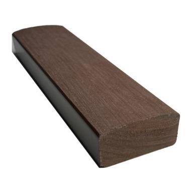 Лавочный брус Ecodecking Некст полнотелый брашированный 70х35 шоколад купить в Азове