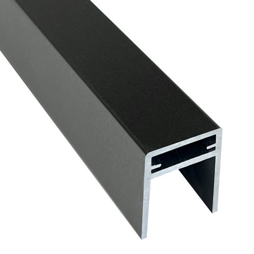 П-профиль Алюминиевый EasyDecking 35x25 Черное дерево купить в Азове