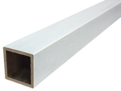 Столб опорный ДПК GardenParkett Белый купить в Азове