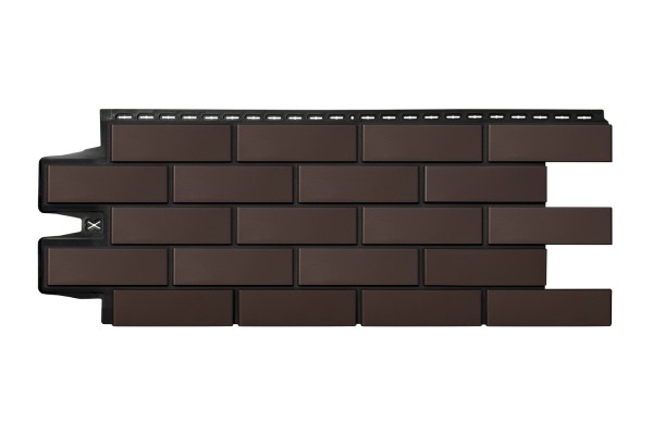 ФП Grand Line клинкерный кирпич ПРЕМИУМ Шоколадный (шов RAL 9005) купить в Азове