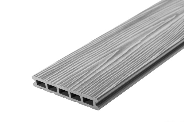 Террасная доска из ДПК RusDecking Unodeck Mogano - Серый купить в Азове