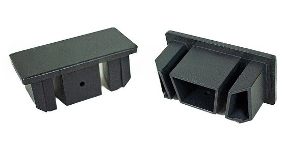 Заглушка для перил торцевая из алюминия GardenParkett Графит купить в Азове