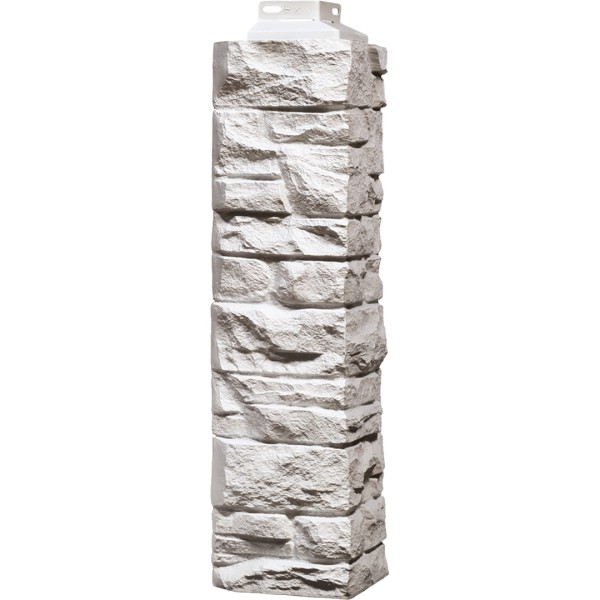 Угол наружный FineBer, Скала, Мелованный белый купить в Азове