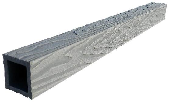 Балясина ДПК 3D GardenParkett фактура дерева Серый купить в Азове