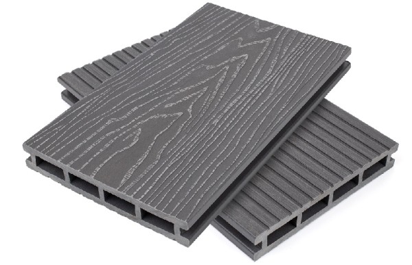 Террасная доская ДПК NanoWood Nature 3D пустотелая Серый купить в Азове