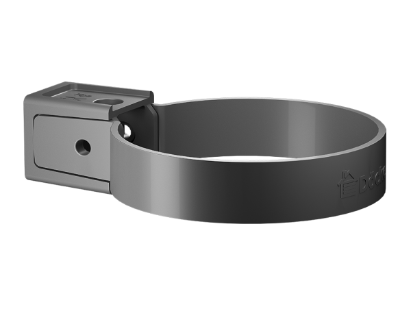Хомут универсальный для водосточной трубы Docke Premium Графит купить в Азове