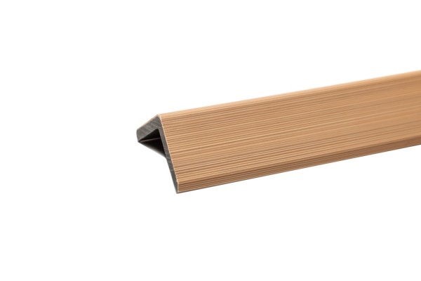 Уголок торцевой Ecodecking Скай коэкструзия 45х45х3000 Бук купить в Азове