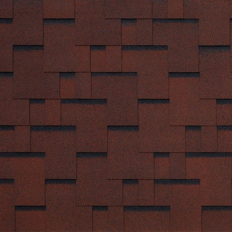 Гибкая черепица Tegola SAN REMO rosso 402 купить в Азове