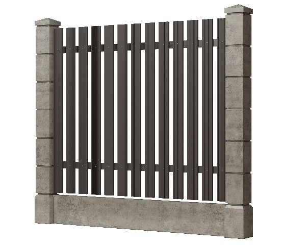 Заборная доска GRINDERDECO, ДПК, шлифованная Асфальт купить в Азове