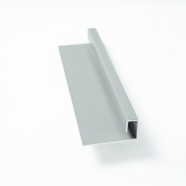 Профиль J завершающий алюминиевый (матовый) 3м купить в Азове